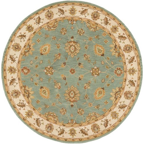 Mark & Day Malakoff 8' Round Tufted Indoor Area Rugs Dark Green : Target