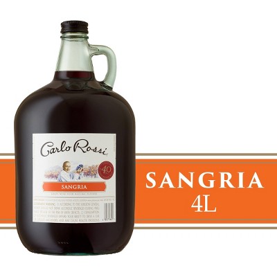 Carlo Rossi Sangria Red Wine - 4L