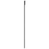 VidaXL Sliding Door Frosted ESG Glass and Aluminum 35.4"x80.7" Black - 4 of 4