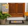Evergreen Sunflower Home Sassafras Indoor Outdoor Switch Doormat 1'10"x10" Multicolored - 3 of 4