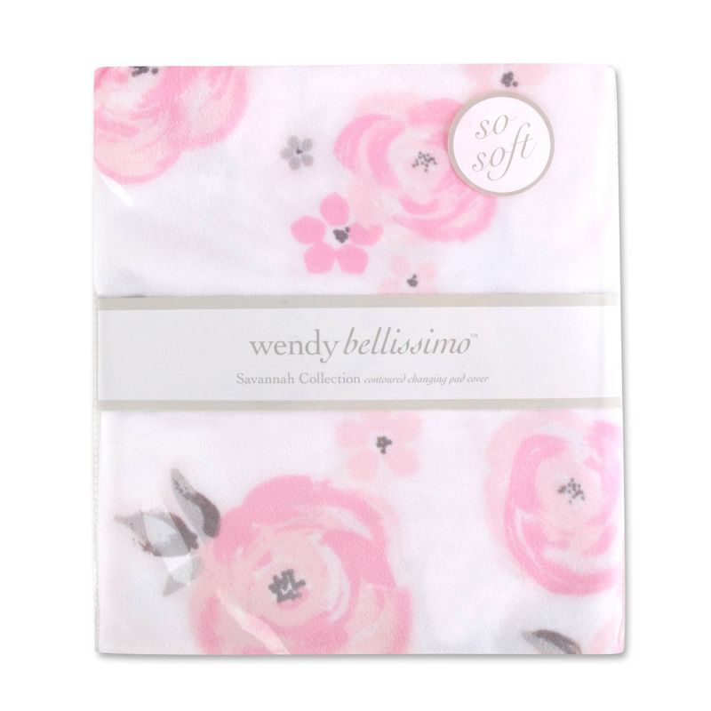 Wendy Bellissimo Floral Savannah Changing Pad Cover, 2 of 4