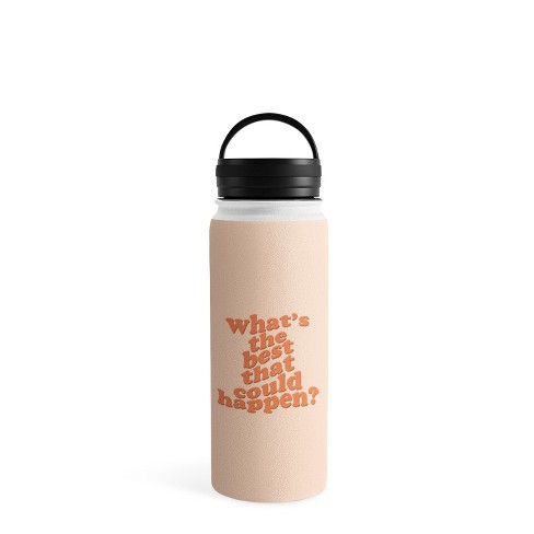 DirtyAngelFace Whats The Best That Could Happen 18 oz Water Bottle With  Handle Lid - Society6