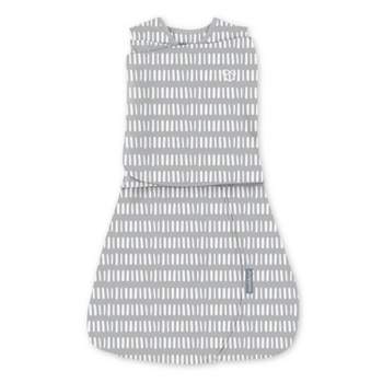 SwaddleMe by Ingenuity Arms Free Convertible Swaddle - Dashed Lines