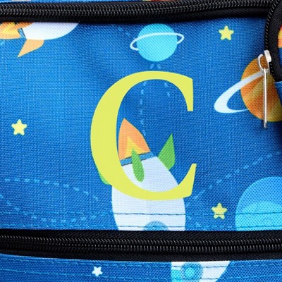 The Lakeside Collection 3-Pc. Kid's Monogrammed Space-Themed Luggage Sets