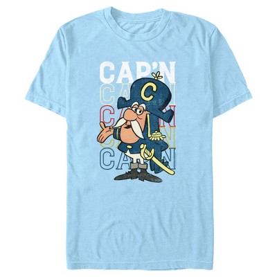 Men's Cap'n Crunch Distressed Stacked Logo T-Shirt