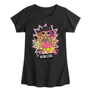 Girls' - LOL Surprise! - Neonlicious Fitted Short Sleeve Graphic T-Shirt - 1 of 4