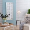 Vynxaria 24 in. Wx60 in. H Distressed White Floor Mirror, Full Body Mirror for Bathroom Bedroom Living Room - 3 of 4