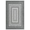 Living Room Area Rugs Modern Washable Rug Braided Printed Non-Slip Indoor Carpet - 4 of 4
