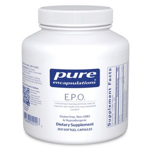 Pure Encapsulations E.P.O. (Evening Primrose Oil) - Hypoallergenic Dietary Supplement Containing 9% GLA - 1 of 4