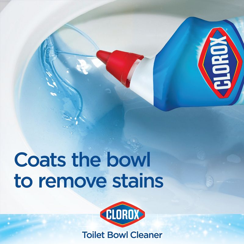 Clorox Tough Stain Toilet Bowl Cleaner - 24 fl oz, 5 of 12