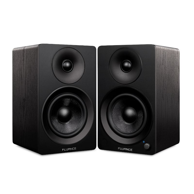 Fluance Ai41 Powered 5" Stereo Bookshelf Speakers, DB10 10" Powered Subwoofer, 15ft RCA Subwoofer Cable, 2 of 10