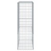 vidaXL Gabion Basket Silver Galvanized Iron Large Heavy Weight Endurance - 4 of 4