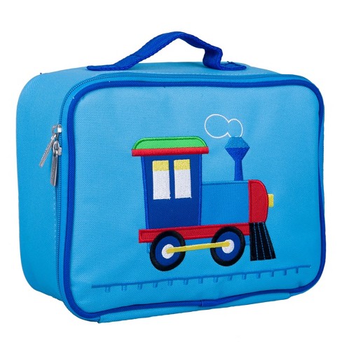 Wildkin Kids Insulated Lunch Box Bag (Trains, Planes and Trucks)