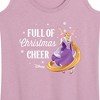 Women's - Disney - Full Of Christmas Cheer Rapunzel Graphic Racerback Tank - 2 of 4
