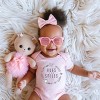 The Juniper Shop Mini Smiley Hugs and Smiles Baby Short Sleeve Bodysuit - 2 of 4