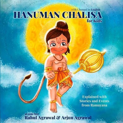 Hanuman Chalisa for Kids - Large Print by  Rahul Agrawal & Arjun Agrawal (Paperback)