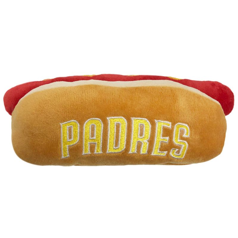 MLB San Diego Padres Hot Dog Pets Toy, 1 of 5