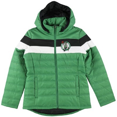 G-III Sports Womens Boston Celtics Puffer Jacket
