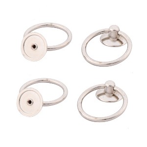 Unique Bargains Metal DIY Corrosion-Resistant Dressing Table Door Cabinet Knob 4 Pcs - 1 of 4