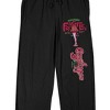 A Christmas Story Leg Lamp Logo Men's Black Sleep Pajama Pants - 2 of 4