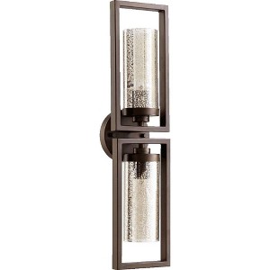 Quorum Lighting Julian 2-Light Oiled Bronze Wall Sconce - 1 of 1