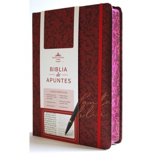 Biblia de Apuntes Rvr 1960 Tapa Dura, Vino Tinto (Edición Cantos Pintados) / Spanish Journalling Bible Rvr 1960 Hardcover Burgundy - 1 of 1