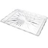 HomeRoots 16" Clear Rectangular Crystal Serving Tray - 4 of 4