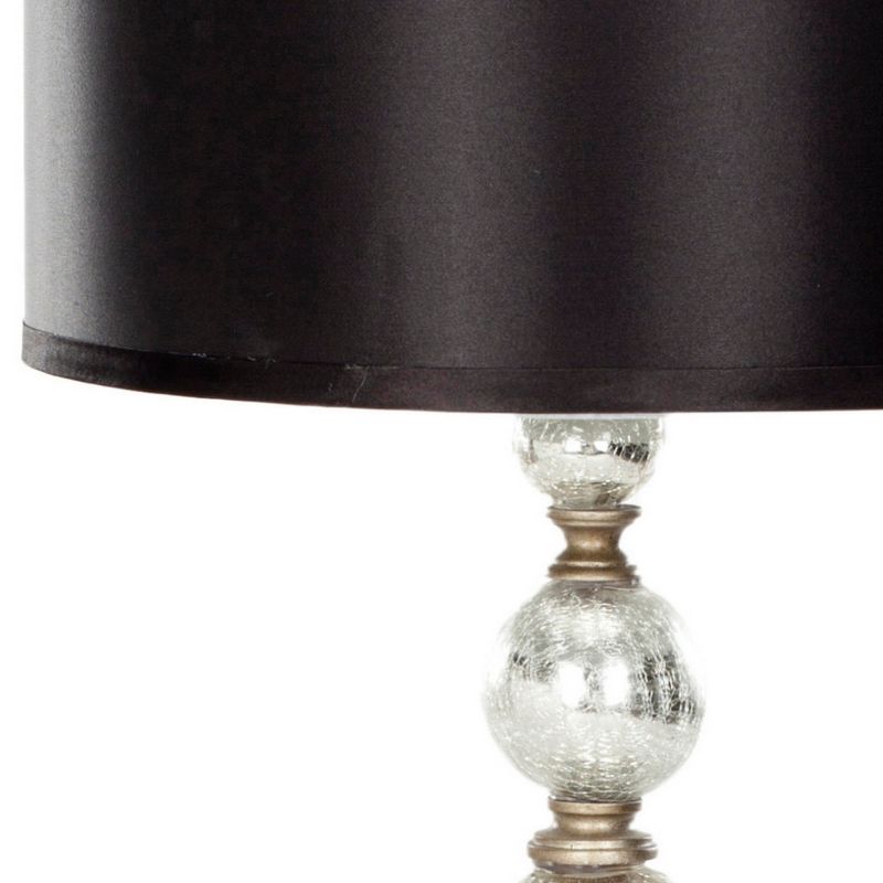 Nettie 27 Inch H Mercury Glass Table Lamp (Set of 2) - Ivory/Silver - Safavieh, 3 of 4