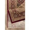 Okak Modern Stylish Red Manchester Carpet Area Rug for Living Room,Bedroom,Small Size Indoor Easy-to-maintain Carpet - 3 of 4