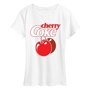 Women's - Coca-Cola - Very Cherry Coke Short Sleeve Graphic T-Shirt - 1 of 4