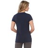 Rekucci Short Sleeve Scoop Neck Stretch T-Shirt for Women - 3 of 3