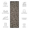 Courtyard CY2653 UV & Stain Resistant Non-Shedding Power Loomed Indoor/Outdoor Rugs - Safavieh - 3 of 4