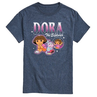 Men's - Dora the Explorer - Bootleg Short Sleeve Graphic T-Shirt