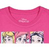 Disney Princess Girls' 3 Princesses 3 Villains Graphic Block T-Shirt Kids - 3 of 3