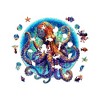 Probe Hues Mandala Octopus Jigsaw Puzzle - 3 of 3