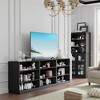 SpassWay 31"L 16"D Wood Storage Cabinet Decorative Sideboard Kids Classroom Storage Bookshelves/Bookcase with Adjustable Shelves - 4 of 4