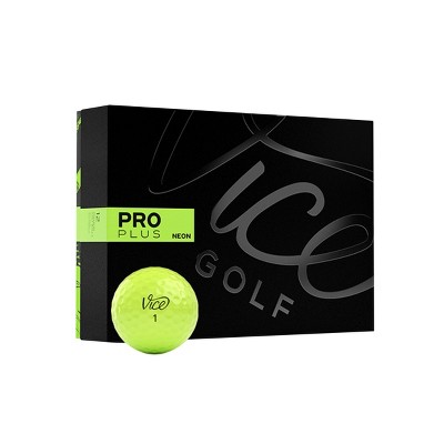 Vice Pro Plus Golf Balls Lime - 12pk