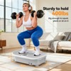 FEIERDUN Vibration Plate Exercise Machine, 400 LBS Capacity Vibration Plate for Lymphatic Drainage - 4 of 4