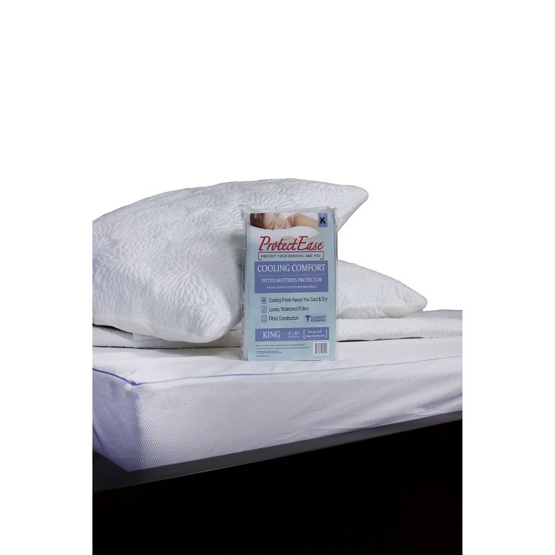 Cooling Comfort Luxury Mattress Protector - ProtectEase, 4 of 6