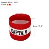 Unique Bargains Adjustable Elastic Soccer Basketball Training Captain's Armband 2 Pcs - 2 of 4