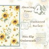 LunaLulinlk Sunflowers Countertop Dish Drying Mat, Decorative Dish Drying Pad - 3 of 4