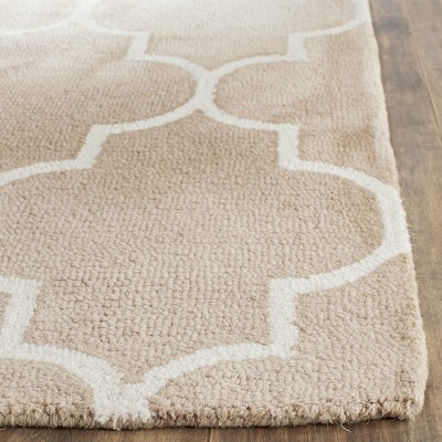 Ivory Elegance 9' x 12' Hand-Tufted Wool Area Rug