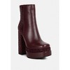 Dryday Diamante Zip Up Block Heel Boots Women - 2 of 4