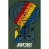 Juniors Womens Star Trek: The Next Generation USS Enterprise Rainbow Streak Festival Muscle Tee - 2 of 4