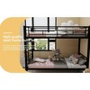 Sapphtopaz Twin Over Full Bunk Bed with Ladder & Guardrail, Heavy-duty Bunkbed Frame with for Bedroom, No Box Spring Needed - 4 of 4