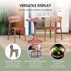 WestinTrends Playa 3-Piece Outdoor Resin Patio Bistro Set with Stackable Patio Dining Chairs - 4 of 4