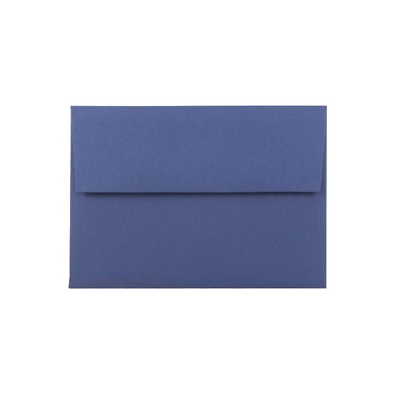 JAM Paper 4Bar A1 Invitation Envelopes 3.625 x 5.125 Presidential Blue 563916904I, 1 of 3
