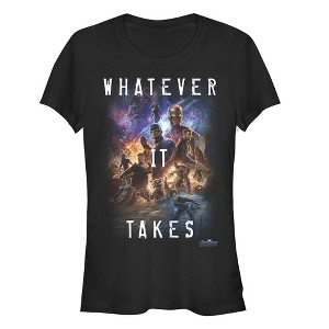 Juniors Womens Marvel Avengers: Endgame Whatever It Takes Poster T-Shirt - 1 of 3