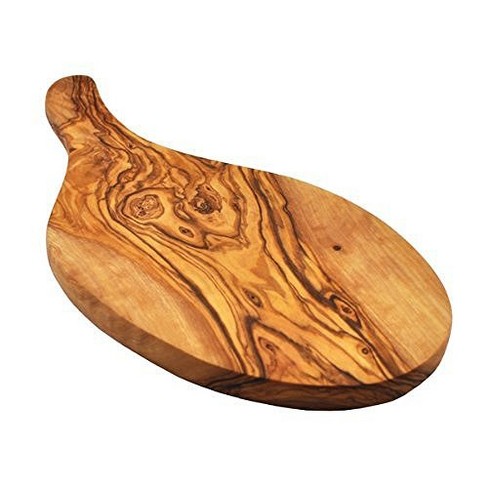 Naturally Med - Olive Wood Cutting Board/Cheese Board - 14 inch