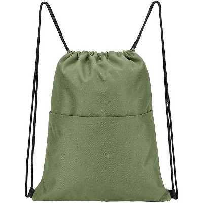 Drawstring Backpack is a must-have for outdoor hiking/fitness, with a simple design and strong waterproof